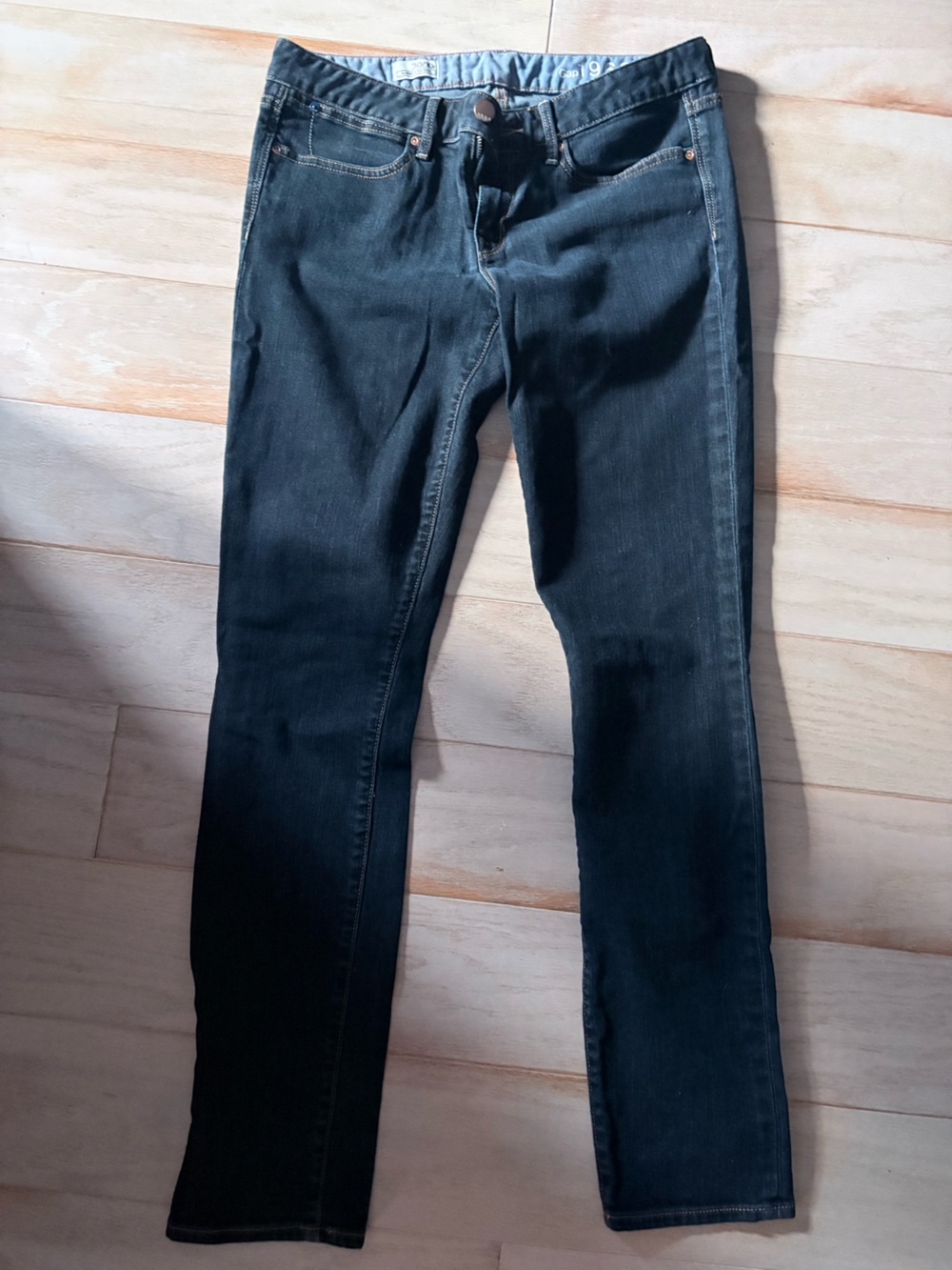 GAP Dark Blue Always Skinny Jeans with Contrasting Stitching